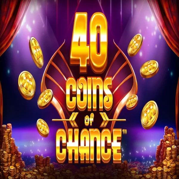 40 Coins of Chance slot logo by SYNOT Games at CasinOK