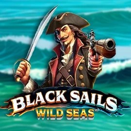 Slots logo of Black Sails Wild Seas from Infinity Dragon Studios at CasinOK Casino
