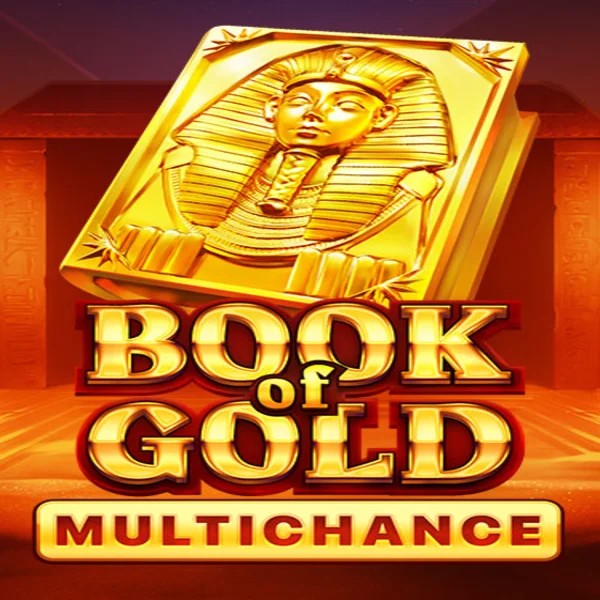 Book of Gold Multichance slot visual from Playson available on casinok.eu.com