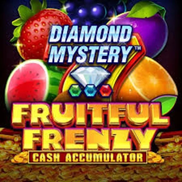 Diamond Mystery Fruitful Frenzy Cash Accumulator by Greentube, showcased at casinok.eu.com – game logo