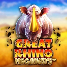 Great Rhino Megaways logo by Pragmatic Play at CasinOK Casino