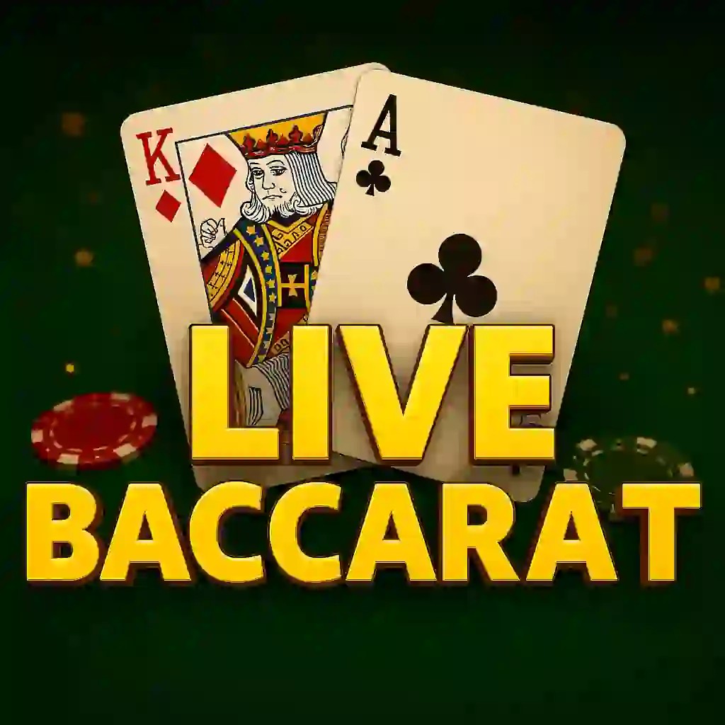 Live Baccarat slot visual from Evolution available on casinok.eu.com