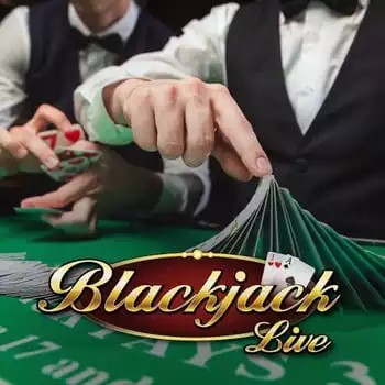 Live Casino logo of Live Blackjack from Evolution at CasinOK